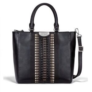 Brighton Daniela Hand Held Tote Black. #H43573. New in Box with Dust Bag NIB